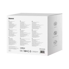 Сетевое зарядное устройство для Baseus PowerCombo Digital PowerStrip 2AC+1U+1C+Retractable-C 65W с 1.5m Power cord EU Black (PSLR000301)