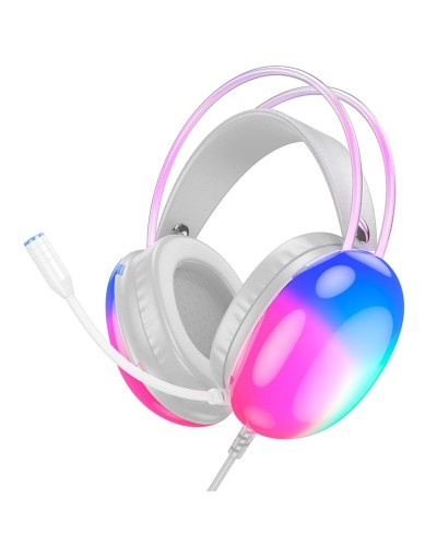 Навушники HOCO W109 Rich gaming headphones White (6942007609012)