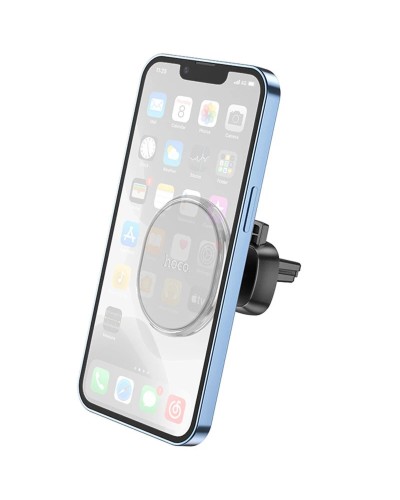 Тримач для мобільного HOCO H1 Crystal magnetic car holder(air outlet) Space Gray (6931474790170)