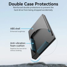 Внешний карман Vention 2.5 Inch SATA Hard Drive Enclosure (USB 3.0 Micro-B) Black (KPAB0) (KPAB0)