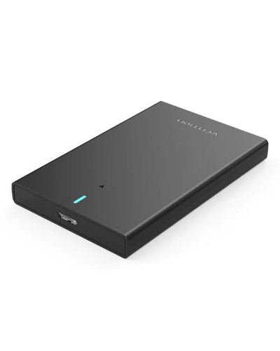 Зовнішній карман Vention 2.5 Inch SATA Hard Drive Enclosure (USB 3.0 Micro-B) Black (KPAB0) (KPAB0)