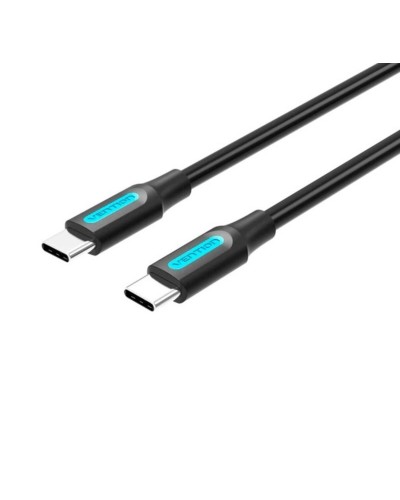 Кабель Vention USB 2.0 C Male to Male Cable 1M Black PVC Type (COSBF) (COSBF)