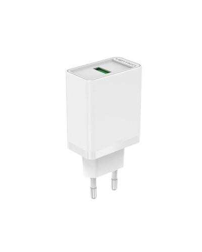 Зарядний пристрій Vention 1-port USB Wall Charger(12W) EU-Plug White (FAAW0-EU) (FAAW0-EU)