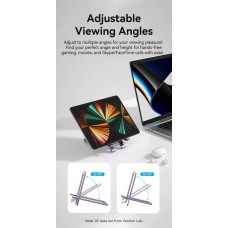 Держатель для телефона Vention Portable Cell Phone Stand Holder Desk Aluminum Alloy Type Gray (KCZH0) (KCZH0)