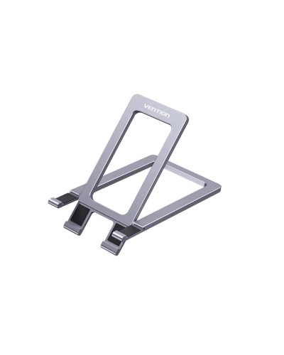 Тримач для телефону  Vention Portable Cell Phone Stand Holder for Desk Aluminum Alloy Type Gray (KCZH0) (KCZH0)