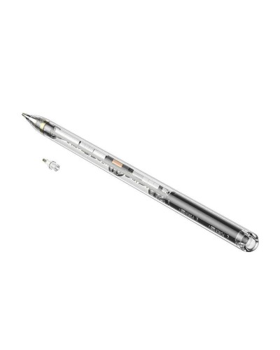 Стилус HOCO GM110 Transparent Explore Series active pad dedicated capacitive pen transparent black (6942007616744 )