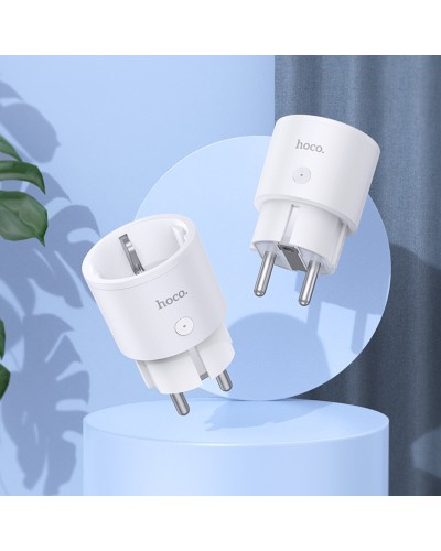 Смарт розетка HOCO AC16 Veloz smart socket(EU/GER) White (6942007616959 )