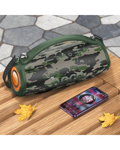 Портативна колонка HOCO HA4 Surge outdoor BT speaker Camouflage Green (6942007612272 )