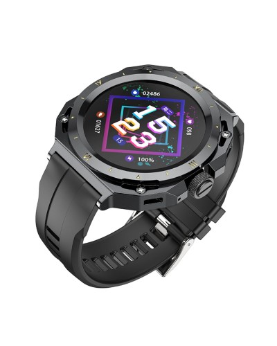 Смарт-годинник HOCO Y14 Smart sports watch(call version) Black (6931474798923 )