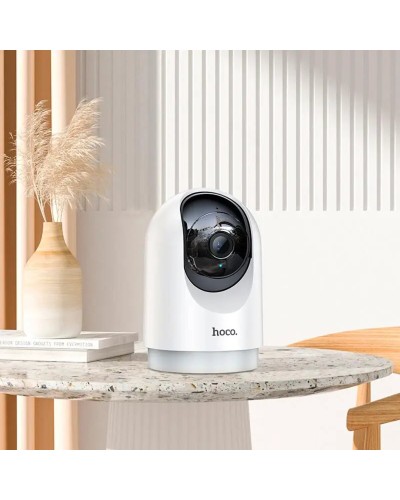 IP-камера видеонаблюдения HOCO D1 indoor PTZ HD camera White (6942007611657)