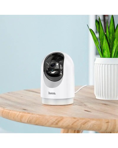 IP-камера видеонаблюдения HOCO D1 indoor PTZ HD camera White (6942007611657)