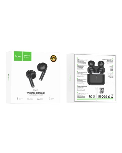 Навушники HOCO EW09 Soundman true wireless BT headset Black (6931474755698 )