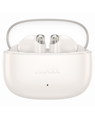 Навушники HOCO EQ12 Rima true wireless BT headset Milky White (6942007618755 )