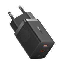 Сетевое зарядное устройство для Baseus GaN5 Pro Fast Charger C+C 40W EU Black (CCGP180101)