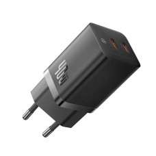 Сетевое зарядное устройство для Baseus GaN5 Pro Fast Charger C+C 40W EU Black (CCGP180101)