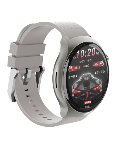 Смарт-годинник Howear Watch 4 Pro Amoled+IP67 Silver (HowearW4Silver)