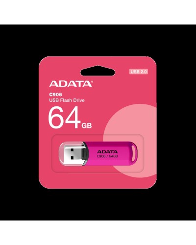 Flash A-DATA USB 2.0 C906 64Gb Purple Pink (AC906-64G-RPP)