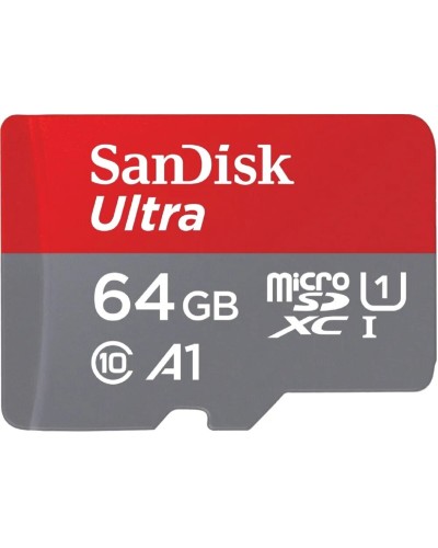 microSDXC (UHS-1) SanDisk Ultra 64Gb class 10 A1 (140Mb/s) (adapter SD) Imaging Packaging (SDSQUAB-064G-GN6IA)