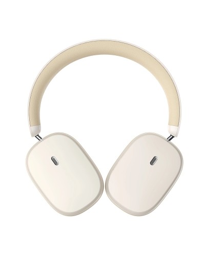 Навушники Baseus Bowie H1 Noise-Cancellation Wireless Headphones Creamy-White (NGTW230202)