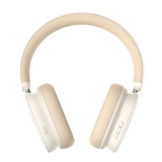 Наушники Baseus Bowie H1 Noise-Cancellation Wireless Headphones Creamy-White (NGTW230202)