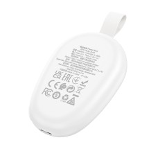 Внешний аккумулятор BOROFONE BJ45 iWatch emergency charging source(1400mAh) White (6941991109232)
