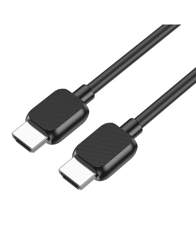 Кабель BOROFONE BUS02 Vivido HDTV 2.0 male-to-male 4K HD data cable(L=3M) Black (6941991105999)