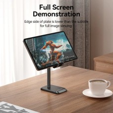 Держатель для телефона Height Adjustable Desktop Cell Phone Stand Black Aluminum Alloy Type (KCQB0) (KCQB0)