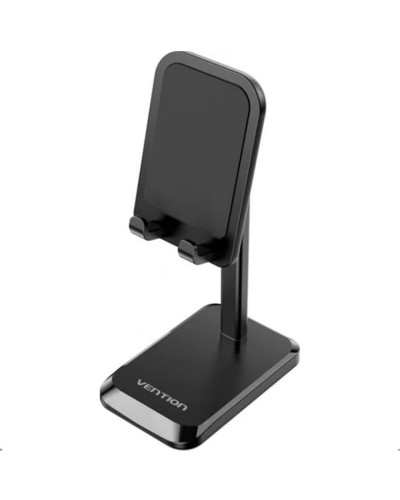 Тримач для телефону Height Adjustable Desktop Cell Phone Stand Black Aluminum Alloy Type (KCQB0) (KCQB0)