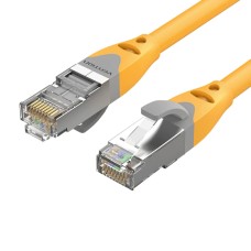 Кабель Vention Cat.6A SFTP Patch Cable 1M Yellow (IBHYF)