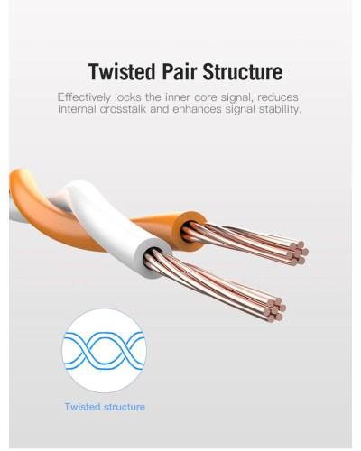 Кабель Vention Cat.6A SFTP Patch Cable 1M Yellow (IBHYF)