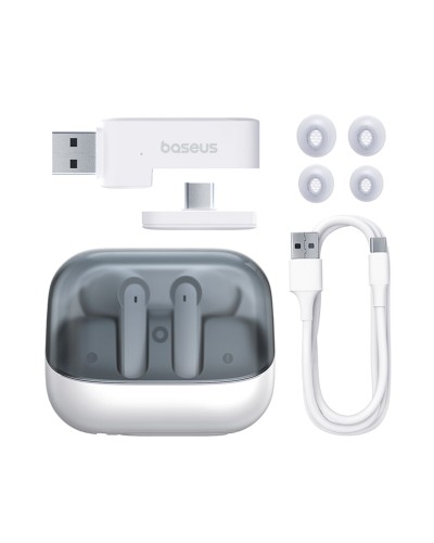 Навушники Baseus AeQur G10 True Wireless Earphones Stellar White (A00055400221-00)