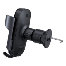 Держатель для мобильного с БЗП Baseus Milky Way Pro Series Wireless Charging Electric Car Mount Phone Holder 15W Cluster Black (C40357000111-00)