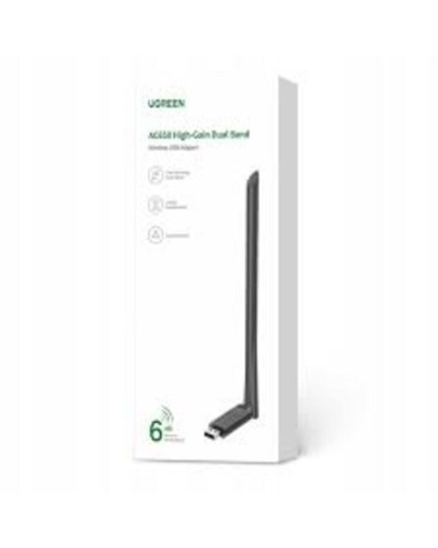 WI-FI-адаптер UGREEN CM496 AC650 High-Gain Dual Band Wireless USB Adapter(UGR-90339) (UGR-90339)