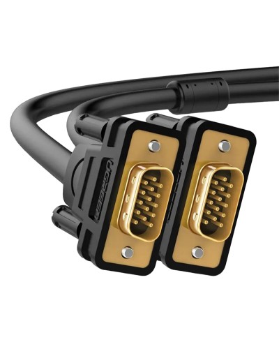 Кабель UGREEN VG101 VGA Male to Male Cable 1m (Black)(UGR-11673) (UGR-11673)