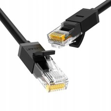 Мережевий кабель UGREEN NW102 Cat 6 U/UTP Lan Flat Cable 5m (Black)(UGR-50176) (UGR-50176)