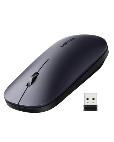 Миша UGREEN MU001 Portable Wireless Mouse  (Black) (UGR-90372)