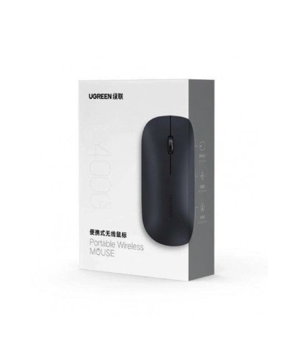 Миша UGREEN MU001 Portable Wireless Mouse  (Black) (UGR-90372)