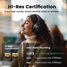 Наушники UGREEN HP202 HiTune Max5 Hybrid Active Noise-Cancelling Headphones Black(UGR-25255) (UGR-25255)