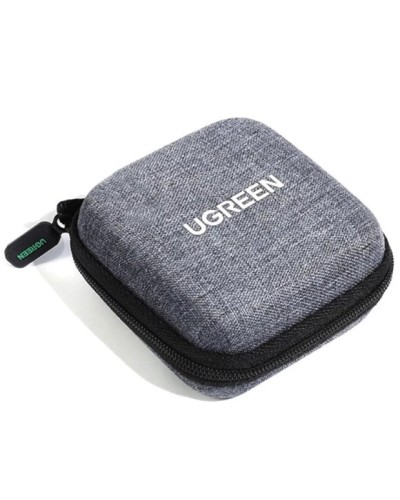 Чехол для наушников UGREEN LP128 Earphone Carrying Case Bag (Fabric) (Gray)(UGR-70577) (UGR-70577)