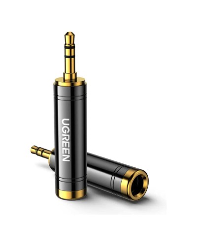 Перехідник UGREEN AV168 3.5mm Male to 6.35mm Female Adapter 1pcs(UGR-60711) (UGR-60711)