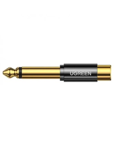 Перехідник UGREEN AV169 6.35mm Male to RCA Female Adapter(UGR-80731) (UGR-80731)