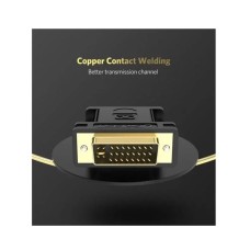 Переходник UGREEN DVI (24+5) Male to VGA Female Converter (Black)(UGR-20122) (UGR-20122)