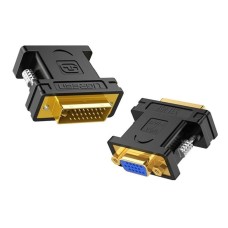 Переходник UGREEN DVI (24+5) Male to VGA Female Converter (Black)(UGR-20122) (UGR-20122)