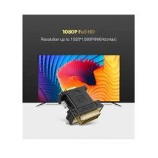 Переходник UGREEN DVI (24+5) Male to VGA Female Converter (Black)(UGR-20122) (UGR-20122)