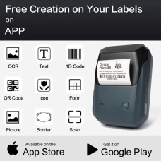 Этикетки NIIMBOT T50*30-230 SPRING Color для B1/B21/B3S (A2A68351801)