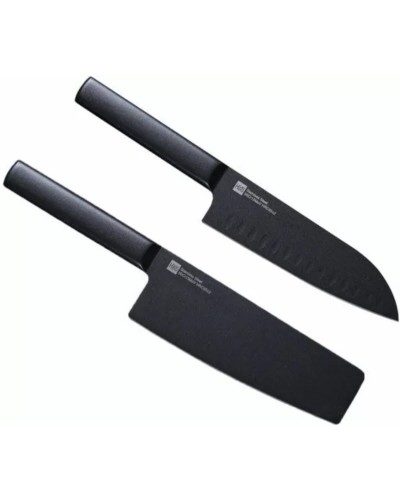 Набір ножів з 2 предметів Xiaomi HuoHou Heat Knife Set Black 2 pcs (HU0015)