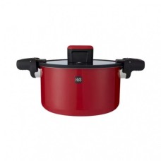 Кастрюля-cкороварка Xiaomi HuoHou Stainless Steel Enamel Micro Pressure Cooker (Red) (HU0160)