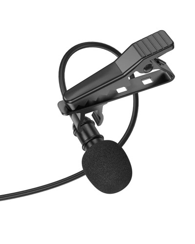 Мікрофон-петличка BOROFONE BFK11 Elegant lavalier microphone Type-C Black (6941991106682)