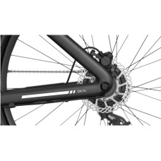 Электровелосипед OKAI EB60 Black 28', 350(550)W, 9,6Ah, 100km, 25km\h, NFC, App, 23kg (EB60-B)