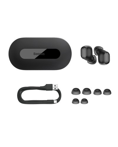 Навушники Baseus Bowie EZ10 True Wireless Earphones Black (A00054300116-Z1)